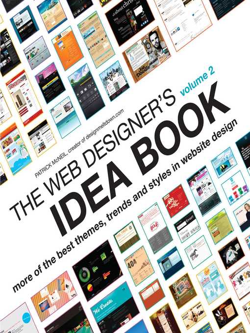 Title details for The Web Designer's Idea Book Volume 2 by Patrick McNeil - Available